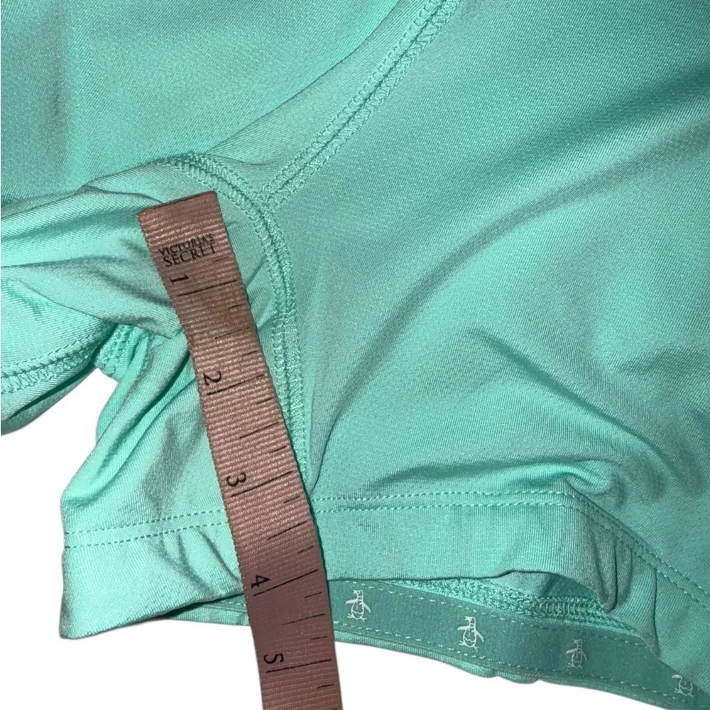 An Original Penguin By Munsingwear Womens Biker Aqua Blue Shorts Small - Picture 5 of 7